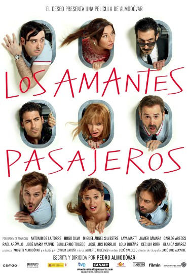 Um dos cartazes da comédia Los Amantes Pasajeros/Reprodução